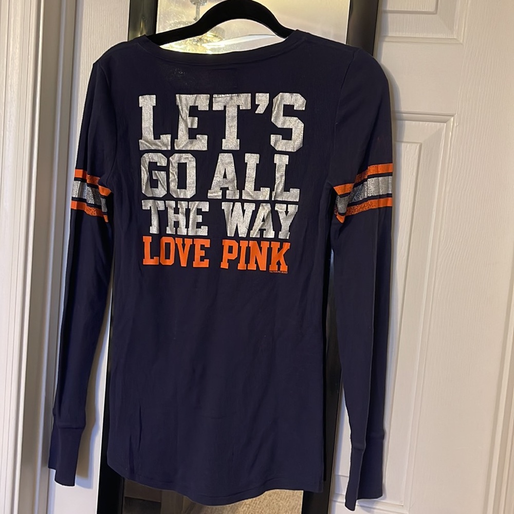 VS PINK NFL Broncos Thermal Long Sleeve ~ Medium - Picture 2 of 3
